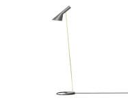 Stojací lampa AJ, warm grey/brass