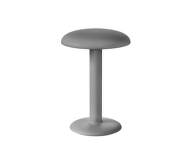 Přenosná stolní lampa Gustave, raw aluminum