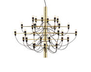 Lustr 2097/30 Frosted Bulbs, brass