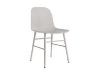 Židle Form, warm grey/steel