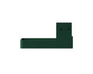 Držák na toaletní papír Toilet Paper Hanger, green