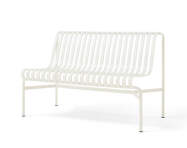 Zahradní lavice Palissade Dining Bench bez područek, cream white