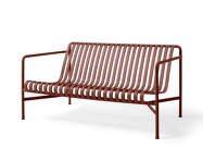 Lavička Palissade Lounge Sofa, iron red