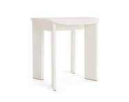 Stolička Chisel 10, cream white lacquered beech