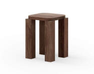 Stolička Atlas, fumed oak