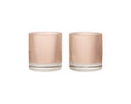 Sklenice na vodu Ripple Tumbler set 2 ks, blush