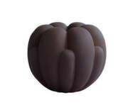 Váza Bloom Mini, chocolate brown