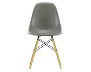 Židle Eames Fiberglass DSW, raw umber/golden maple