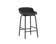 Celočalouněná barová židle Hyg Barstool 65, black/main line flax