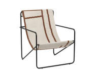 Křeslo Desert Lounge Chair, black/shape