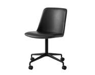 Kancelářská židle Rely HW23, black/Black Noble Leather