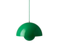 Závěsná lampa Flowerpot VP7, signal green