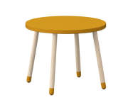 Dětský stolek Dots, mustard