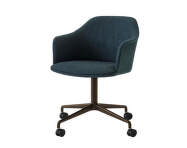 Židle Rely HW51 s područkami, bronzed/Loop K5042 38 Evergreen