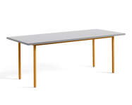 Jídelní stůl Two-Colour 200 cm, ochre/light grey