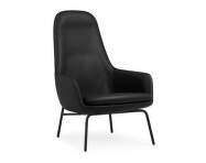 Křeslo Era Lounge high steel, Ultra Leather