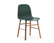 Židle Form, green/walnut