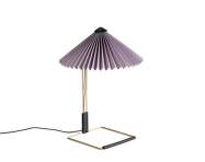 Stolní lampa Matin 300, polished brass / lavender