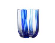 Sklenice Stripe Glass, blue stripes