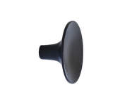 Věšák HiHat Knob Medio 2 ks, burned black
