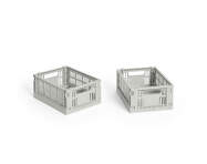 Úložný box Colour Crate Mini set 2ks, grey