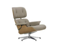 Křeslo Eames Lounge Chair Cherry, Leather Natural F78 dark sand