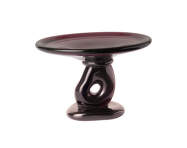 Skleněný podnos Damo Ø21, dark grape