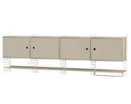 Policová sestava String Kitchen K, beige