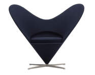 Křeslo Heart Cone Chair, Hola dark blue
