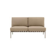 Pohovka Settle Sofa 2-Seater bez područek, Ribbed Weave 5/taupe