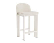 Barová židle Chisel 35 H65, cream white lacquered beech / Mode 11