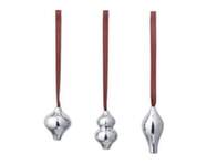 Vánoční ozdoby Komo Ornaments set 3ks, silver