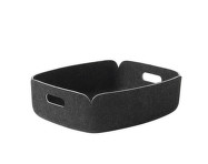 Koš Restore Tray, black melange