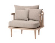 Křeslo Fly SC1, white oak/Hot Madison 094