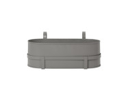Truhlík Bau Balcony Box, warm grey