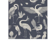 Tapeta Katie Scott Birds, dark blue