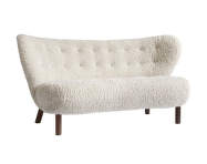 Sofa Little Petra VB2, walnut / sheepskin