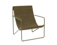 Křeslo Desert Lounge Chair, olive/olive