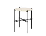 Stolek TS Ø 40, neutral white travertine