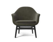 Křeslo Harbour Lounge Chair, black oak/Fiord 961