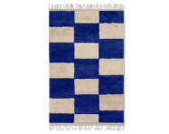 Koberec Mara Large, Bright Blue/Off-White