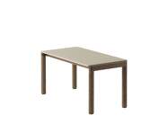 Konferenční stolek Couple 1 Tile Wavy, sand / dark oiled oak