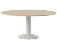 Stůl Midst Ø160, oak/grey