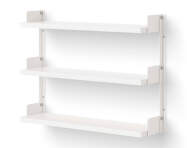 Police Tea Shelf, white/white