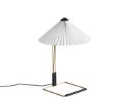 Stolní lampa Matin 300, polished brass / white