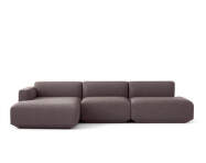 Ex-display pohovka Develius 3-místná s Chaise Longue
