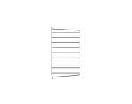 Nástěnný panel String Wall 50 x 30, dark grey