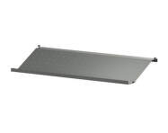 Police String Shoe Shelf Metal 78 x 30, dark grey