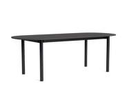 Stůl Annex Oblong 220x95, black oak/dark grey