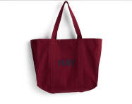 Plátěná taška Shopper Bag M, burgundy